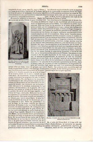 LAMINA V39860: Tumba de Nakahe-Rustem en Persia