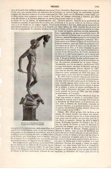 LAMINA V39854: Perseo por Cellini