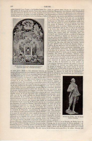 LAMINA V39974: Estatua de Goethe por Seffner