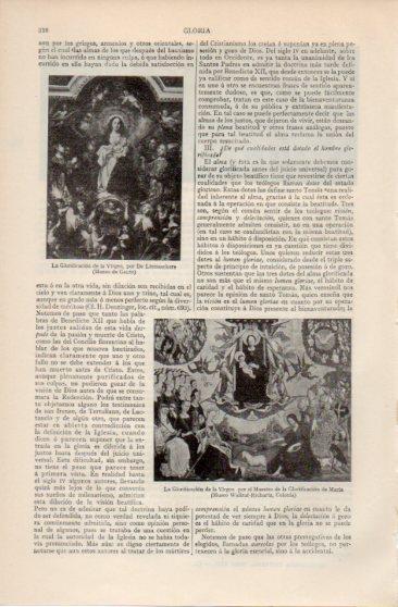 LAMINA V39965: La Glorificacion de la Virgen por De Liemaeckere