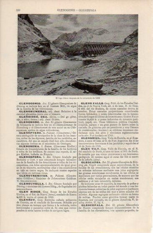 LAMINA V39963: Lago Gleno despues de la catastrofe de 1923