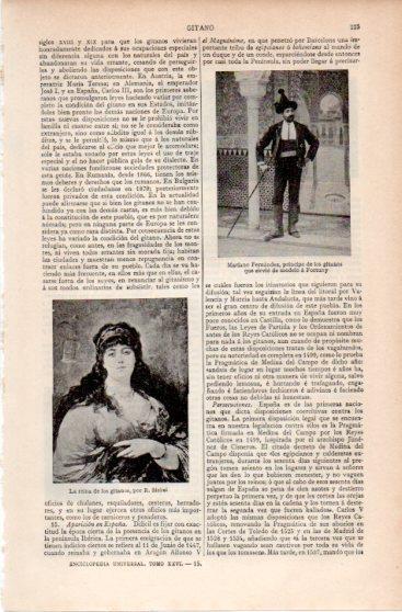 LAMINA V39957: Mariano Fernandez principe de los gitanos
