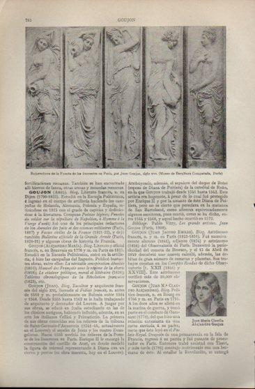 LAMINA V39996: Bajorrelieve de la Fuente de los Inocentes en Paris