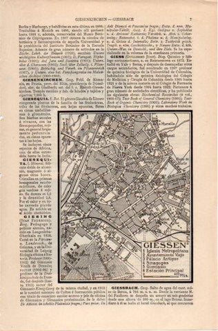 LAMINA V39912: Plano de Giessen, Alemania