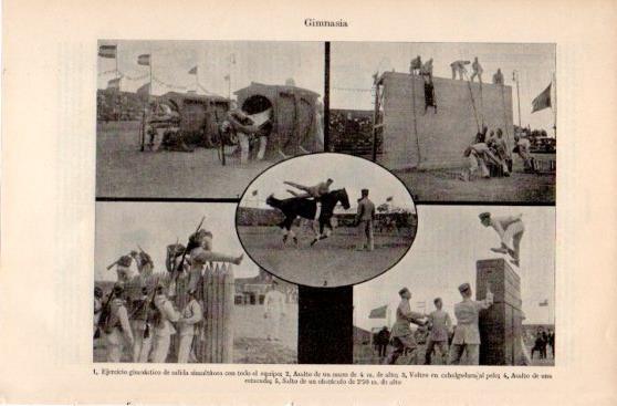 LAMINA V39923: Ejercicios gimnasticos