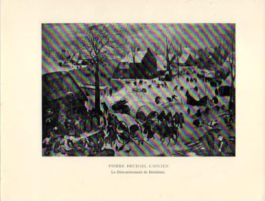 LAMINA V40355: Le Denombrement de Bethleem, Pierre Bruegel L'Ancien