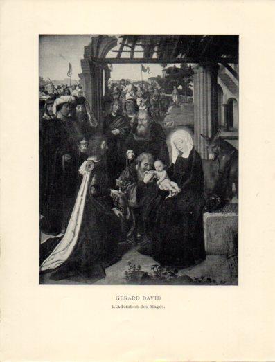 LAMINA V40350: L'Adoration des Mages, Gerard David
