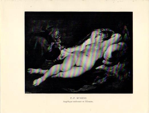 LAMINA V40356: Angelique endormie et l'Ermite, Rubens