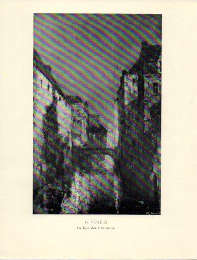 LAMINA V40377: La Rue des Chanteurs, G. Vogels