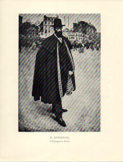 LAMINA V40376: L'Espagnol a Paris, H. Evenepoel