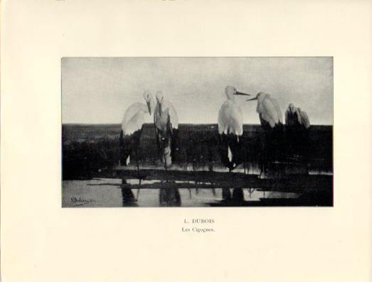 LAMINA V40364: Les Cigognes, L. Dubois