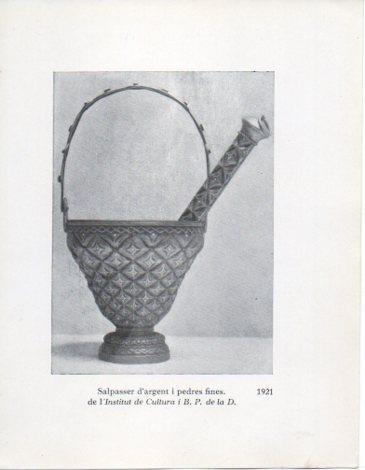 LAMINA V40290: Jaume Mercade, Salpasser d'argent i pedres fines 1921