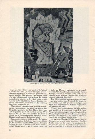 LAMINA V40326: Simone Froment, Notre-Dame de la Salette