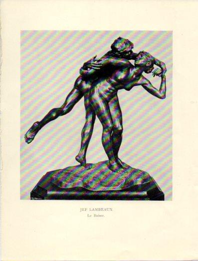LAMINA V40381: Le Baiser, Jef Lambeaux
