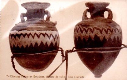 POSTAL PV09980: Gerrets de vidre, Ruines Empuries Girona