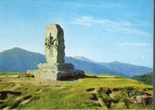 POSTAL PV10257: Roncesvalles, monumento a Roldan