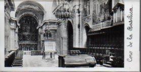 POSTAL PV10249: El Escorial. Coro de la Basilica