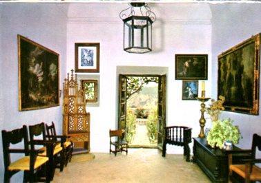 POSTAL PV10242: Sala central de la celda de Chopin, Valldemosa