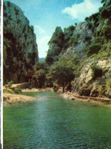 POSTAL PV10271: Es Gorg Blau en carretera de Sa Calobra Mallorca