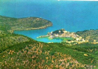 POSTAL PV10238: Vista general del Puerto de Soller desde el mirador de Ses Barques
