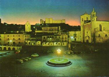 POSTAL PV10213: Plaza Mayor de Trujillo, Caceres