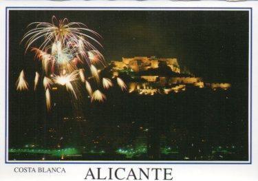 POSTAL PV10231: Noche de San Juan en Alicante