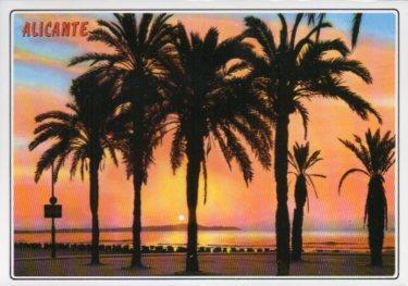 POSTAL PV10229: Amanecer en Alicante