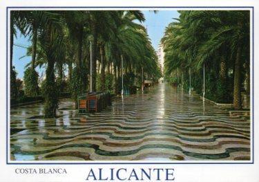 POSTAL PV10228: Explanada de España, Alicante