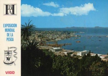 POSTAL PV10223: Panoramica desde el Castro de Vigo