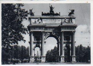 POSTAL PV10362: Milano, Arco della Pace e Castello Sforzesco