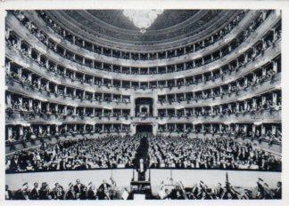 POSTAL PV10358: Milano, Teatro alla Scala interno
