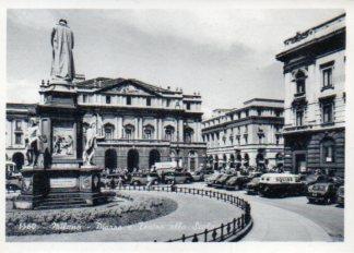 POSTAL PV10357: Milano, Piazza e Teatro alla Scala