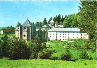 POSTAL PV10346: Real Colegiata de Roncesvalles, Vista general y abside