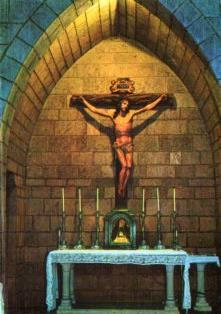 POSTAL PV10345: Real Colegiata de Roncesvalles, Altar del Santo Cristo