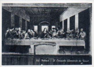 POSTAL PV10365: Milano, Il Cenacolo Leonardo da Vinci