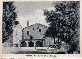 POSTAL PV10387: Assisi, Santuario di S. Damiano