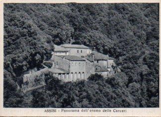 POSTAL PV10386: Assisi, Panorama dell' eremo delle Carceri