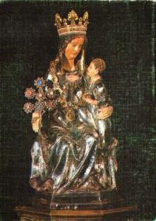 POSTAL PV10342: Real Colegiata de Roncesvalles, Nuestra Señora de Roncesvalles