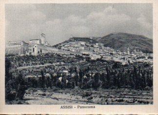 POSTAL PV10377: Assisi, Panorama