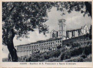POSTAL PV10378: Assisi, Basilica di S. Francesco e Sacro Convento