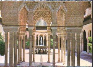 POSTAL PV10310: Patio de los Leones, Alhambra de Granada