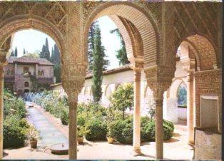 POSTAL PV10307: Patio de la Acequia del Generalife, Granada