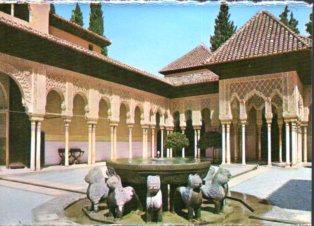 POSTAL PV10299 : Patio de los Leones, Alhambra de Granada