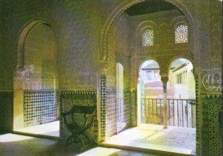 POSTAL PV10297: Mirador en La Alhambra, Granada