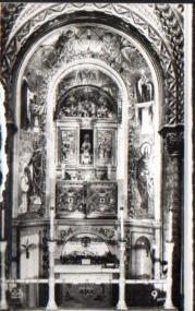 POSTAL PV10326: Monasterio de Montserrat. Trono de la Virgen