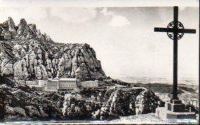 POSTAL PV10318: Monasterio de Montserrat. El Santuario desde San Miguel