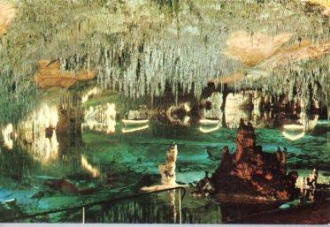 POSTAL PV10186: Cuevas del Drach en Mallorca. Lago Martel concierto