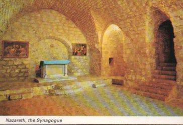 POSTAL PV10078: Nazareth, The Synagogue