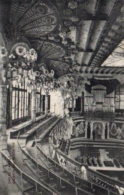 POSTAL PV10002: Galeria segon pis, Orfeo Catala