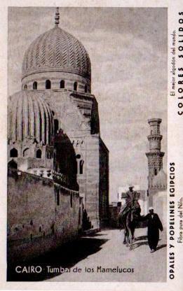 POSTAL PV09995: Tumba de los Mamelucos, El Cairo